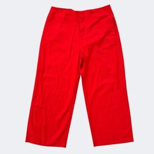 GAP wide leg pants, size 8P in RED, super cute!